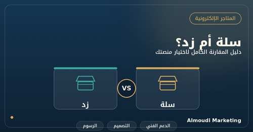 مقارنة بين منصتي سلة وزد للمتاجر الإلكترونية